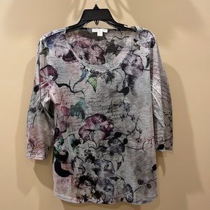 Coldwater Creek Top Sz L